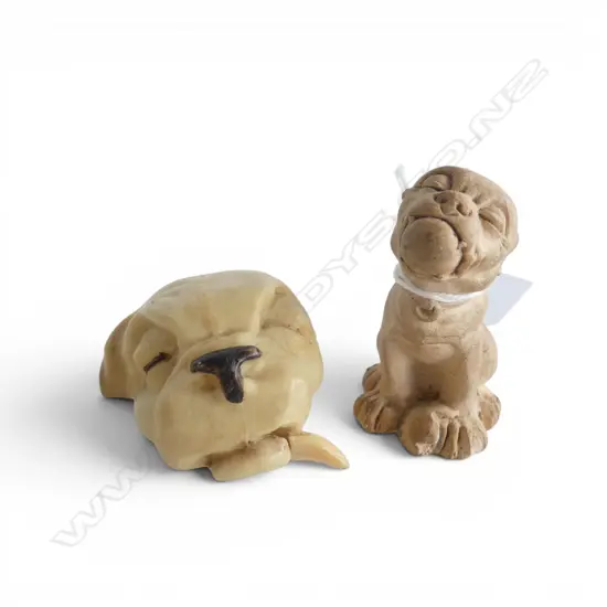 RARE BONZO MINIATURE TAPE MEASURE & BONZO FIGURINE w BALL, H.50mm