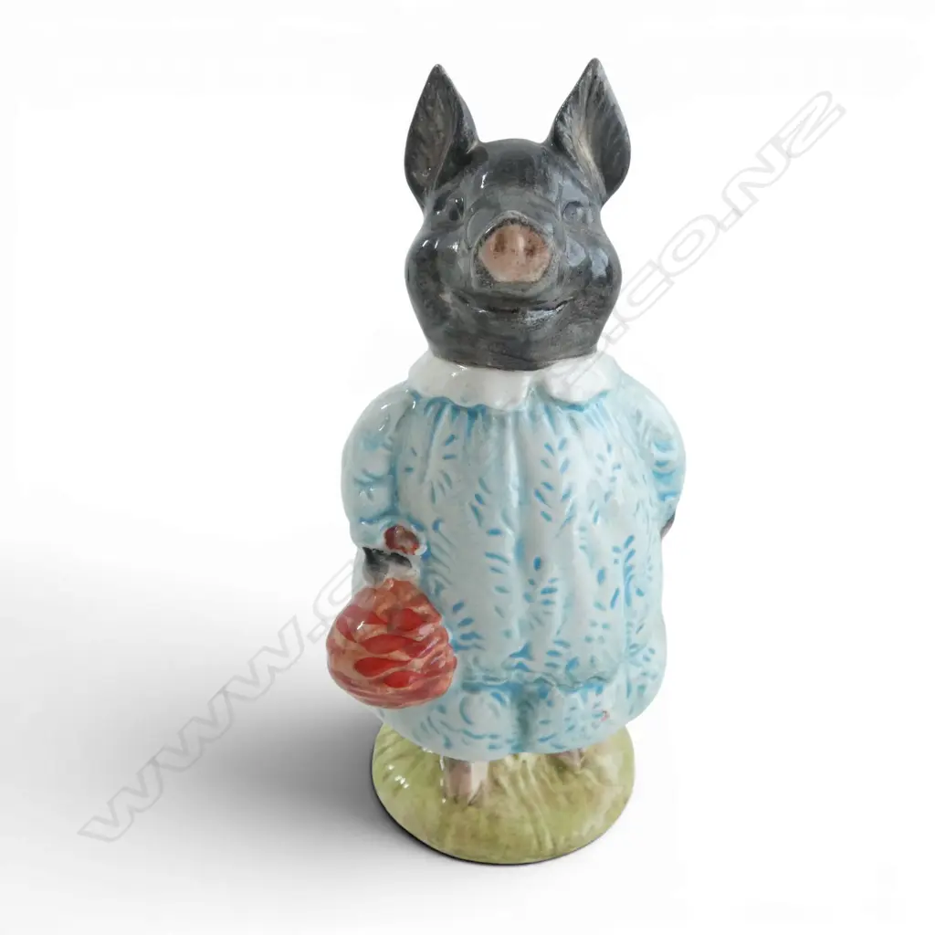 BESWICK BEATRIX POTTER 'PIG WIG', H.100mm, brown backstamp Image 1++