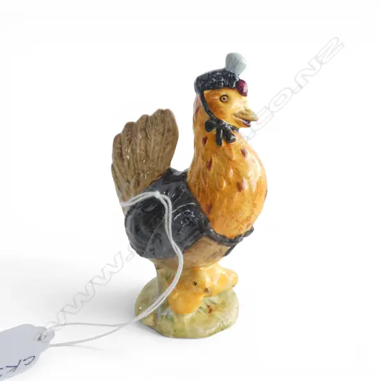 BESWICK BEATRIX POTTER 'HENNY PENNY', H.100mm, brown backstamp