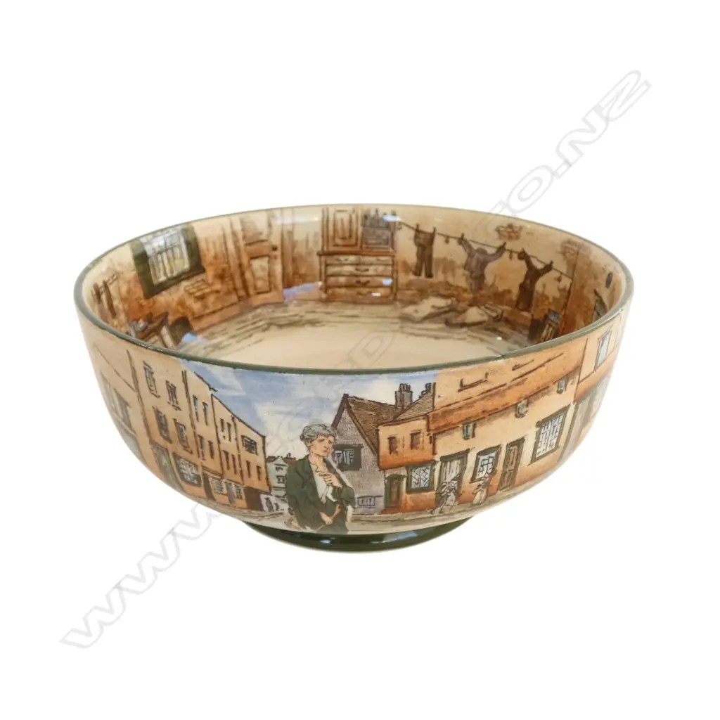 ROYAL DOULTON DICKENS WARE BOWL, Dia.180mm, H.80mm Image 1++