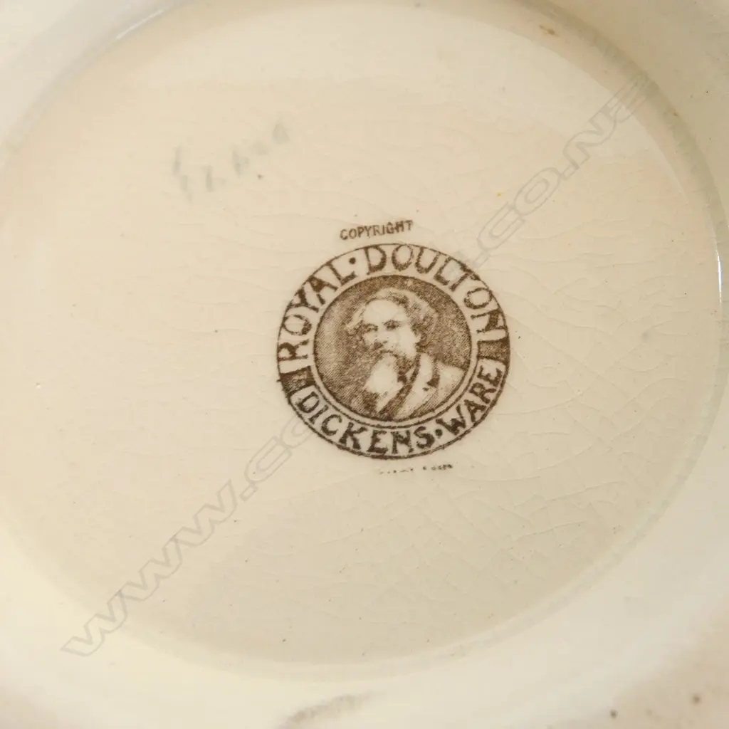ROYAL DOULTON DICKENS WARE BOWL, Dia.180mm, H.80mm Image 1++