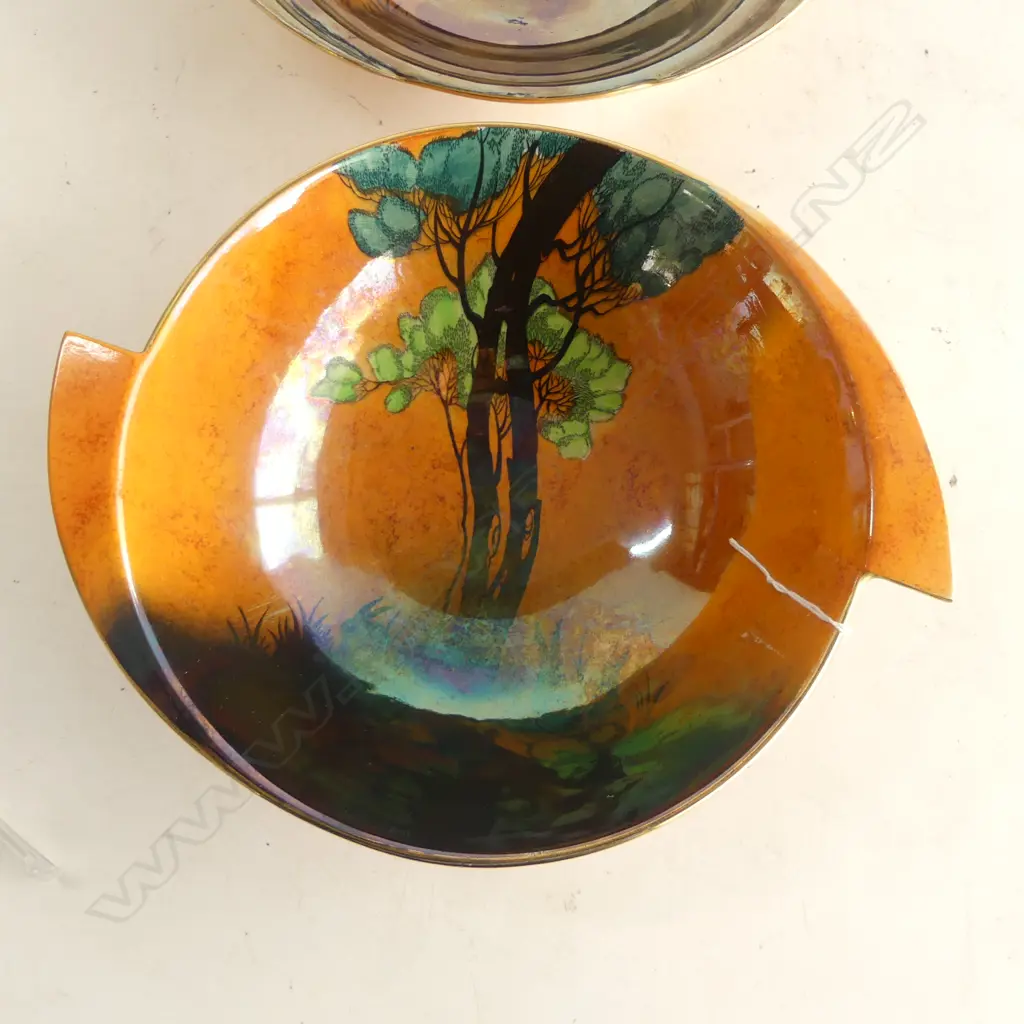 2 CARLTON WARE 'BUNNIES AT SUNSET' BOWLS Dia.270mm Image 1++