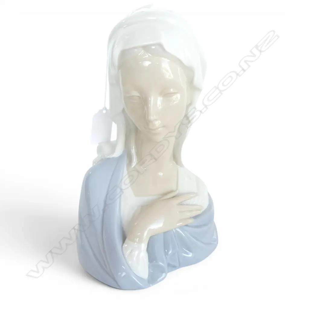 LLADRO MADONNA HEAD #4649 H.210mm Image 1++