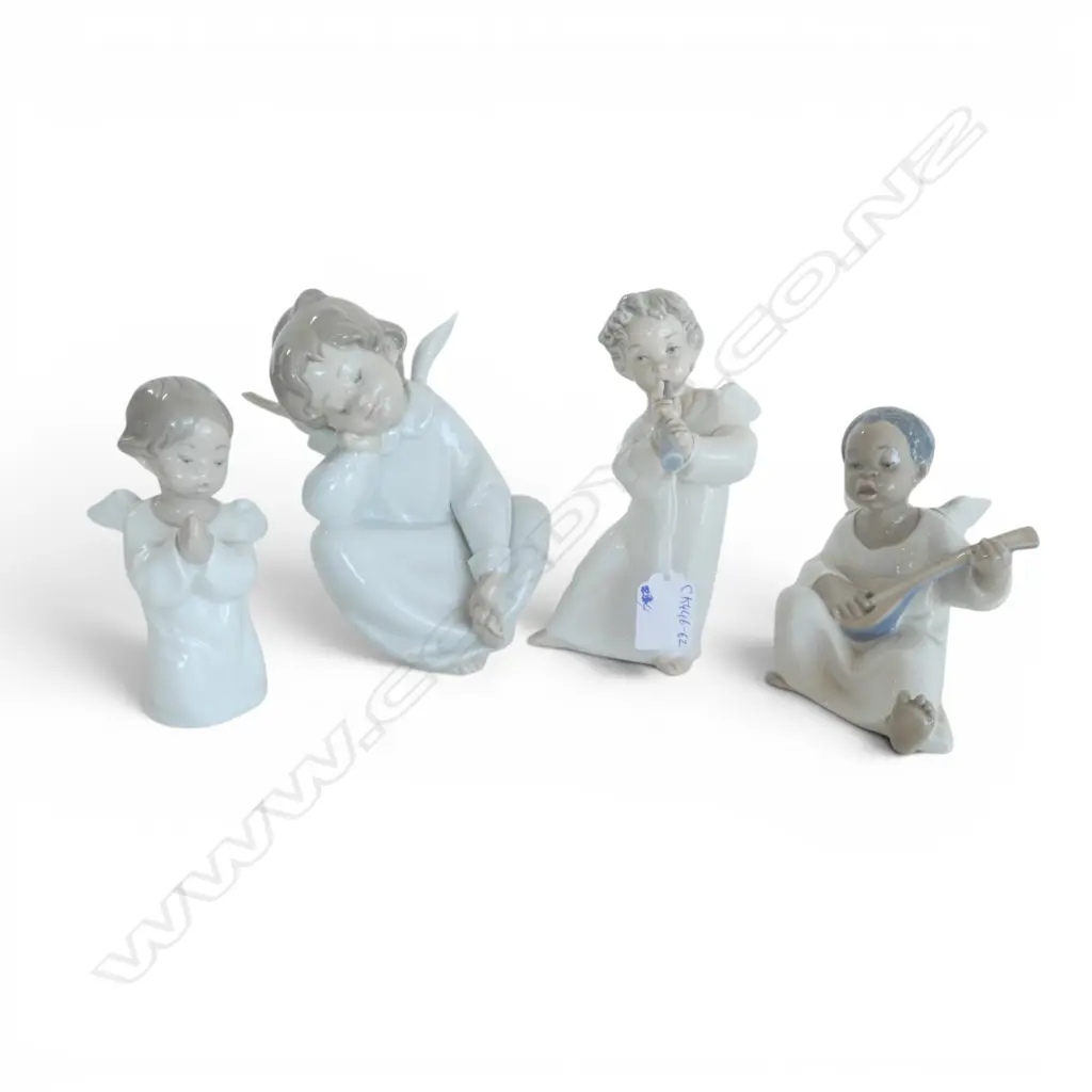 4 LLADRO ANGELS small faults H.180mm Image 1++