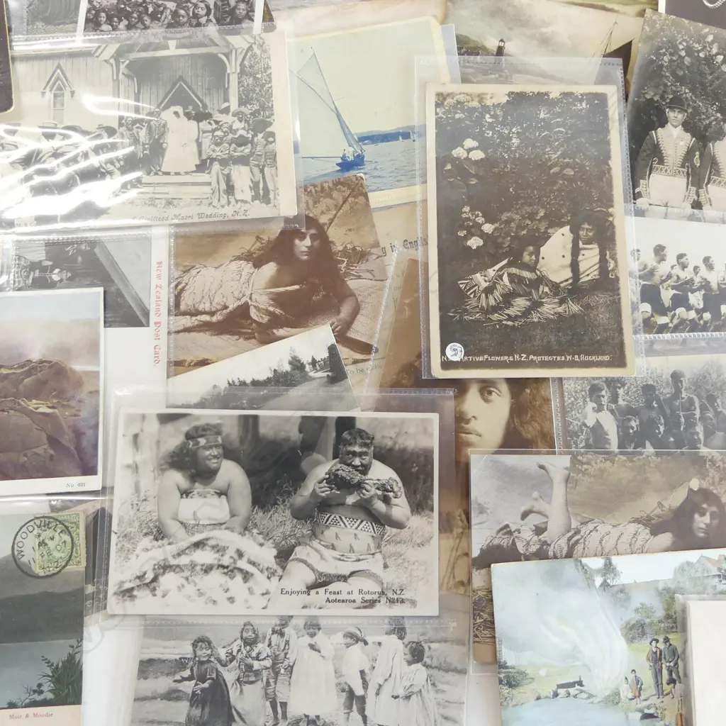 COLLECTION OF N.Z. PHOTOGRAPHS including Maori etc Image 1++