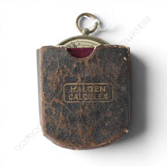 HALDEN CALCULEX (CIRCULAR SLIDE RULE) 60mm dia