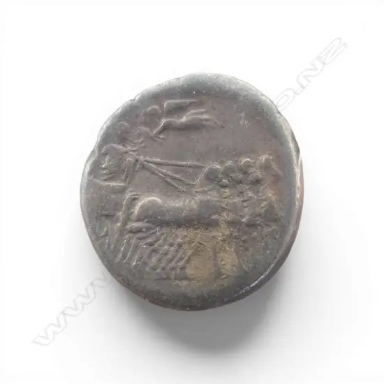 ROMAN DENARIUS COIN 15mm dia