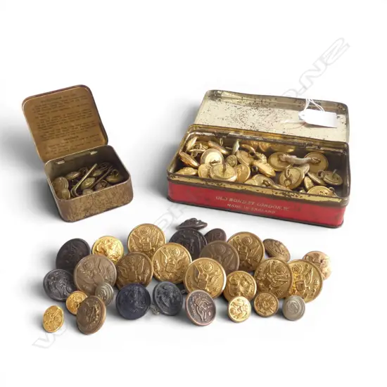 ASST. MILITARY BUTTONS