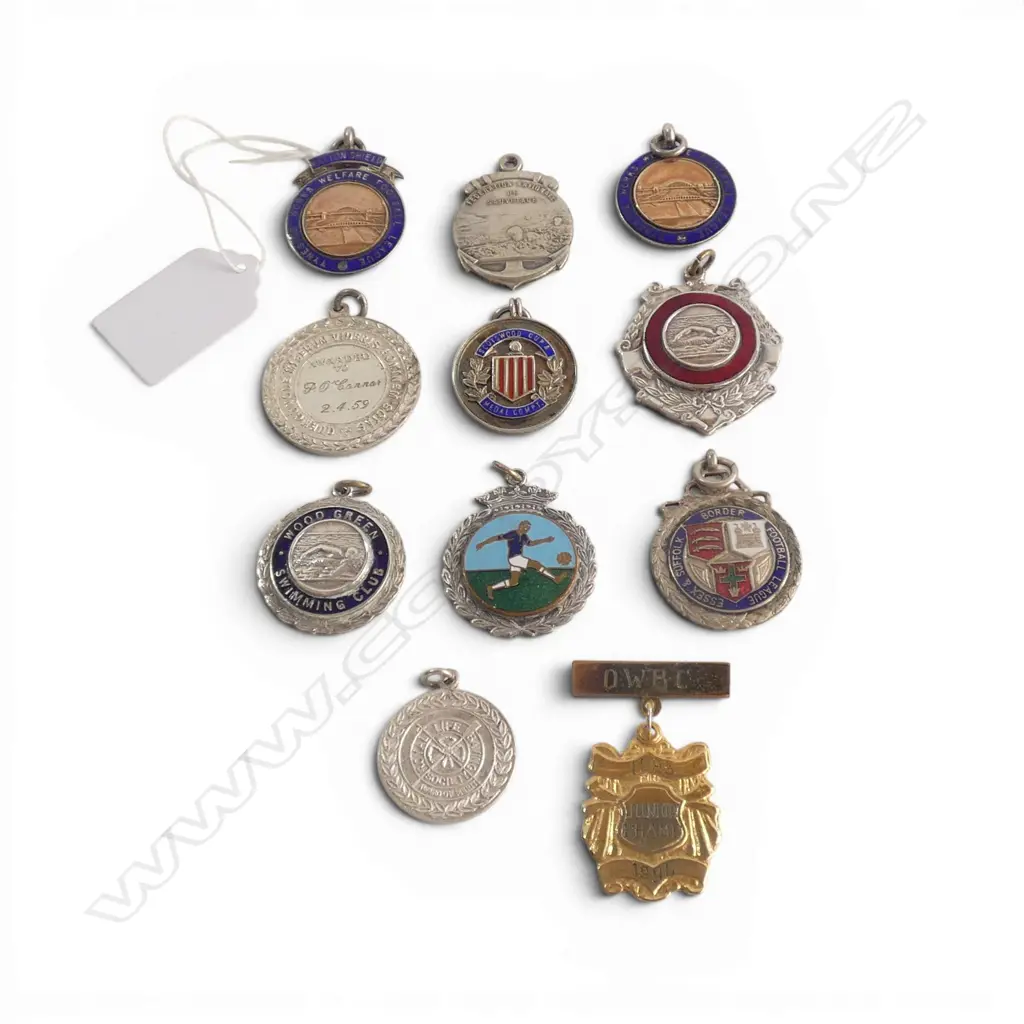 ASST. MEDALS, SOME STG SILVER Image 1++
