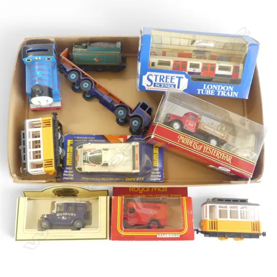 ASST. MODEL CARS, TRAINS & TRUCKS