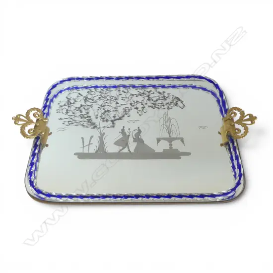 MURANO GLASS TRAY 530x360mm