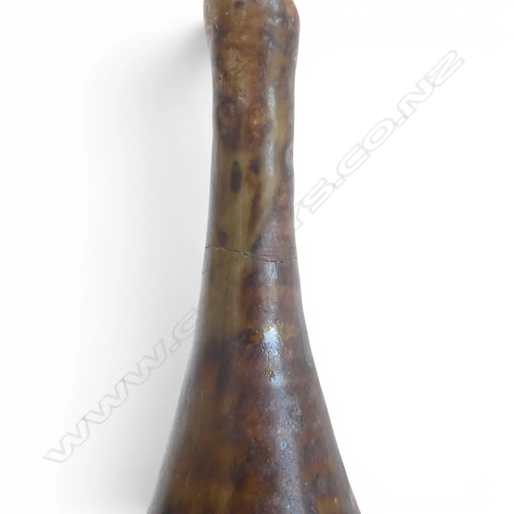 IAN FIRTH NZ STUDIO POTTERY VASE, H.320mm Image 1++