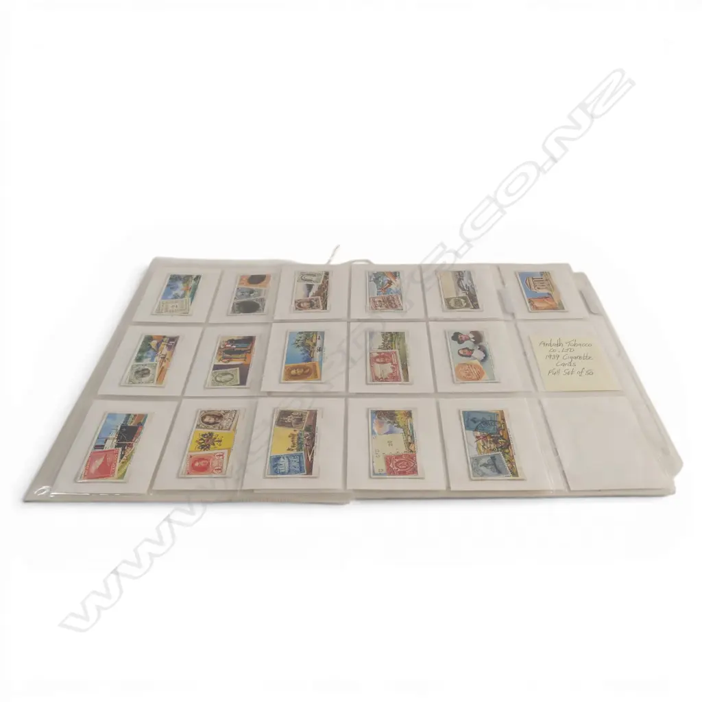 COLLECTION OF CIGARETTE CARDS Image 1++
