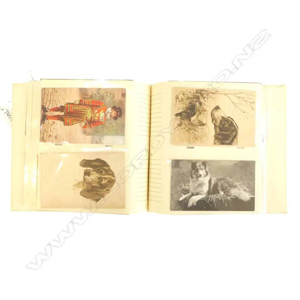 ALBUM OF ASST. WORLD POSTCARDS Image 1++