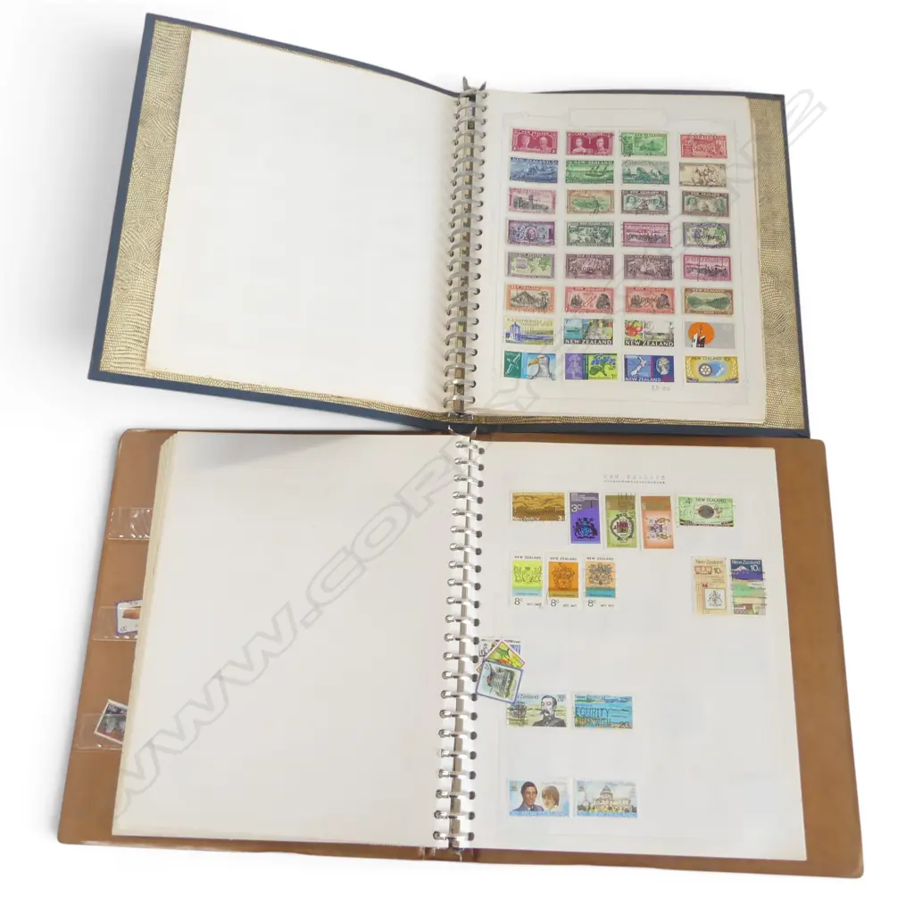 2 STAMP ALBUMS Image 1++