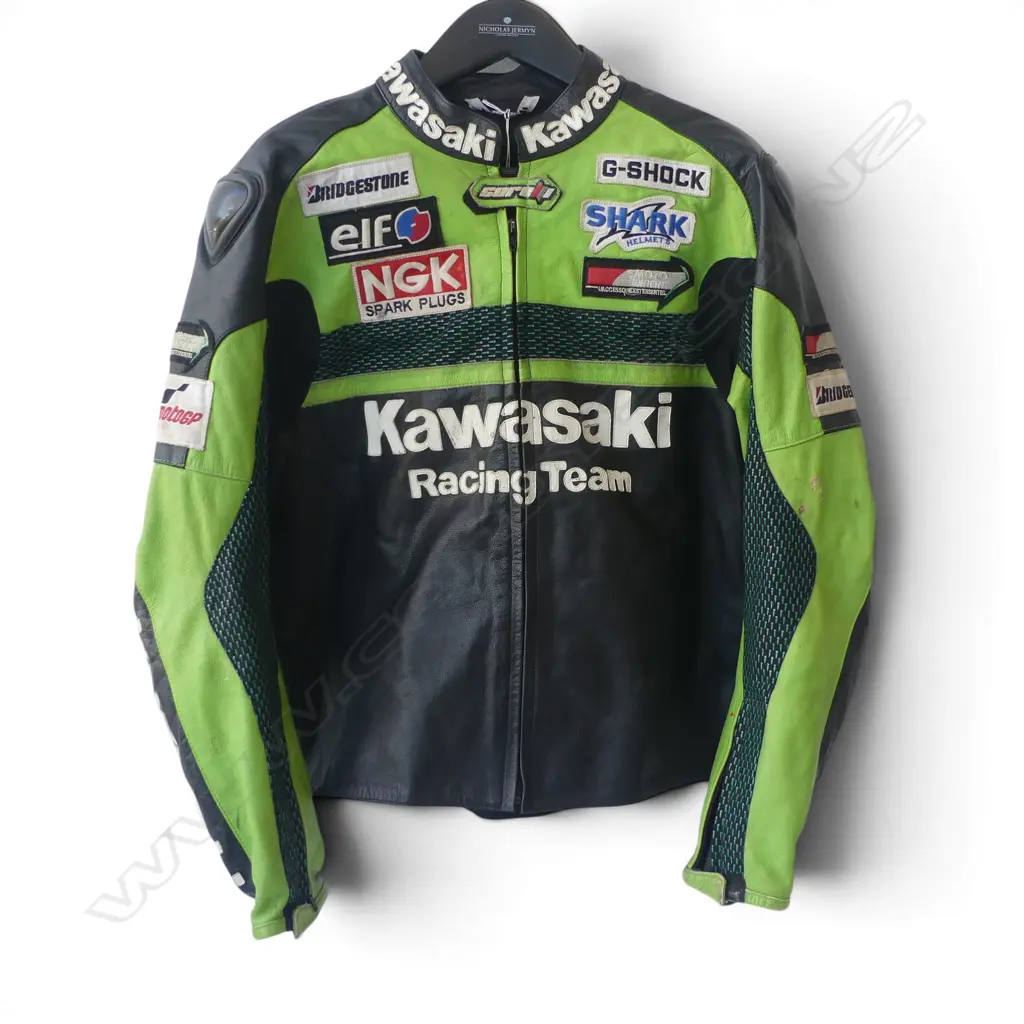 KAWASAKI MOTOR CYCLE JACKET Image 1++
