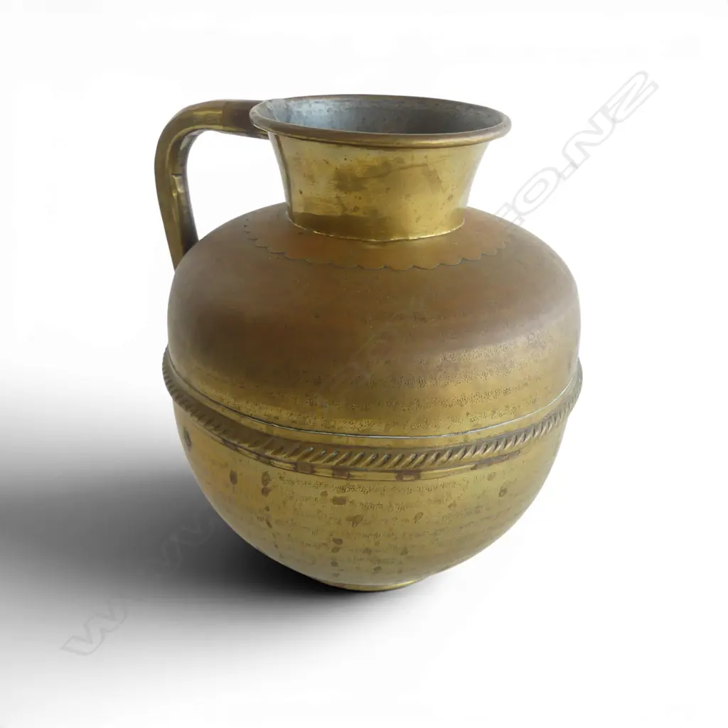 FRENCH P. LAUVRIERE COPPER JUG H.250mm Image 1++