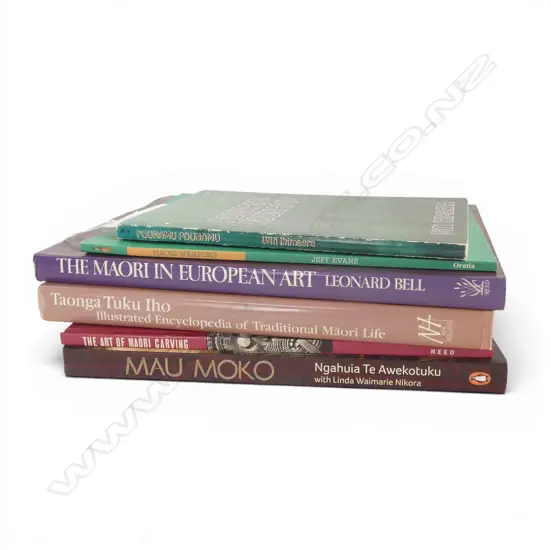 6 BOOKS; EARLY MAORI LIFE IN NZ