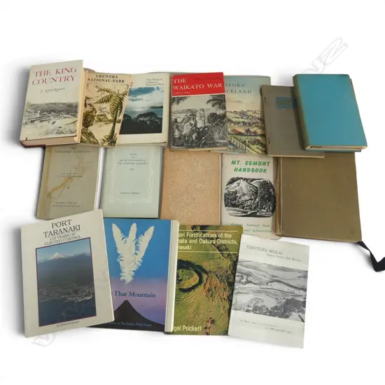 BOOKS; 6 NORTH ISLAND HISTORY, 8 TARANAKI INTEREST