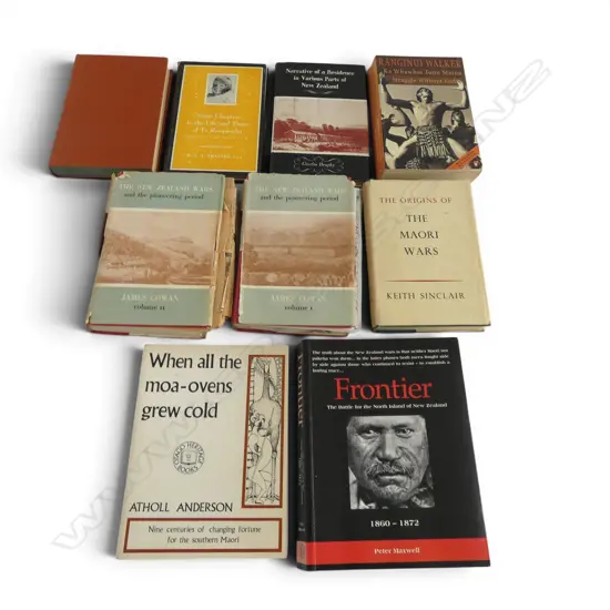8 BOOKS, EARLY NZ INTEREST
