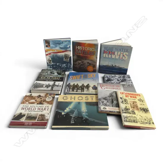 10 BOOKS, WAR INTEREST