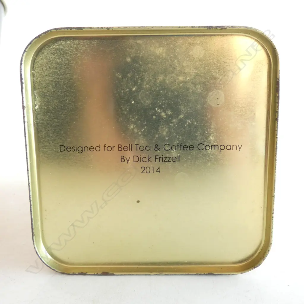 DICK FRIZZELL KFC BUCKET & BELL TEA TIN H.180mm Image 1++