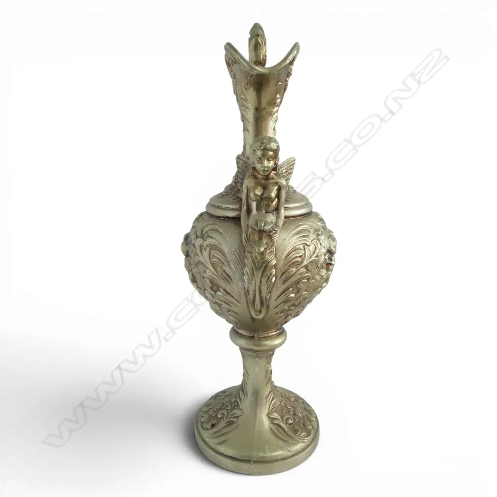 ITALIAN ORNATE GILT METAL JUG H.500mm Image 1++