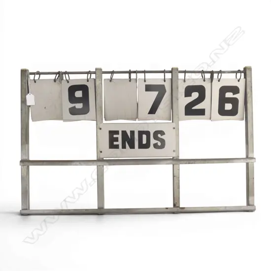 METAL SCORE BOARD 435x700mm