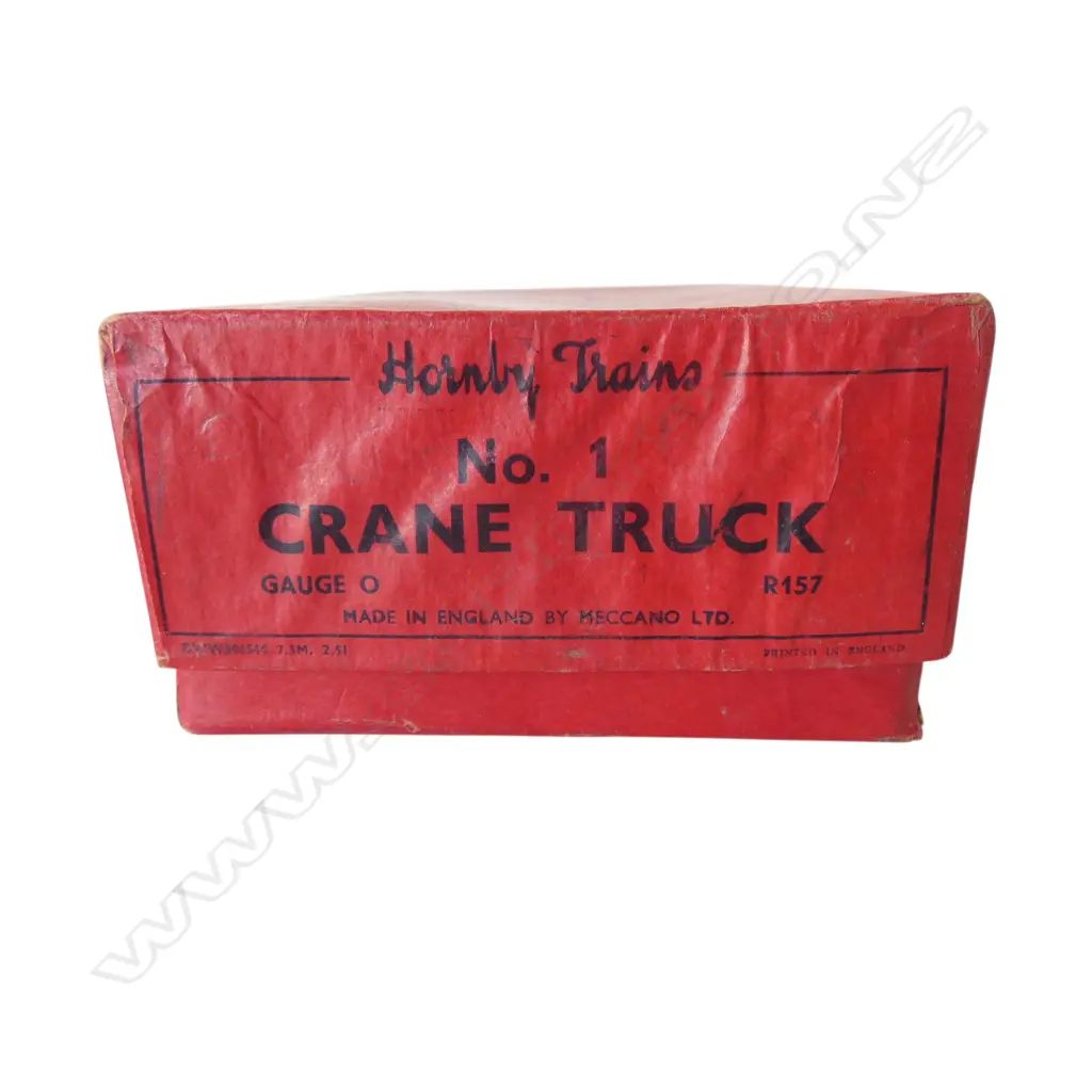 VINTAGE HORNBY RAILWAY '0' GAUGE NO.1 CRANE TRUCK Image 1++