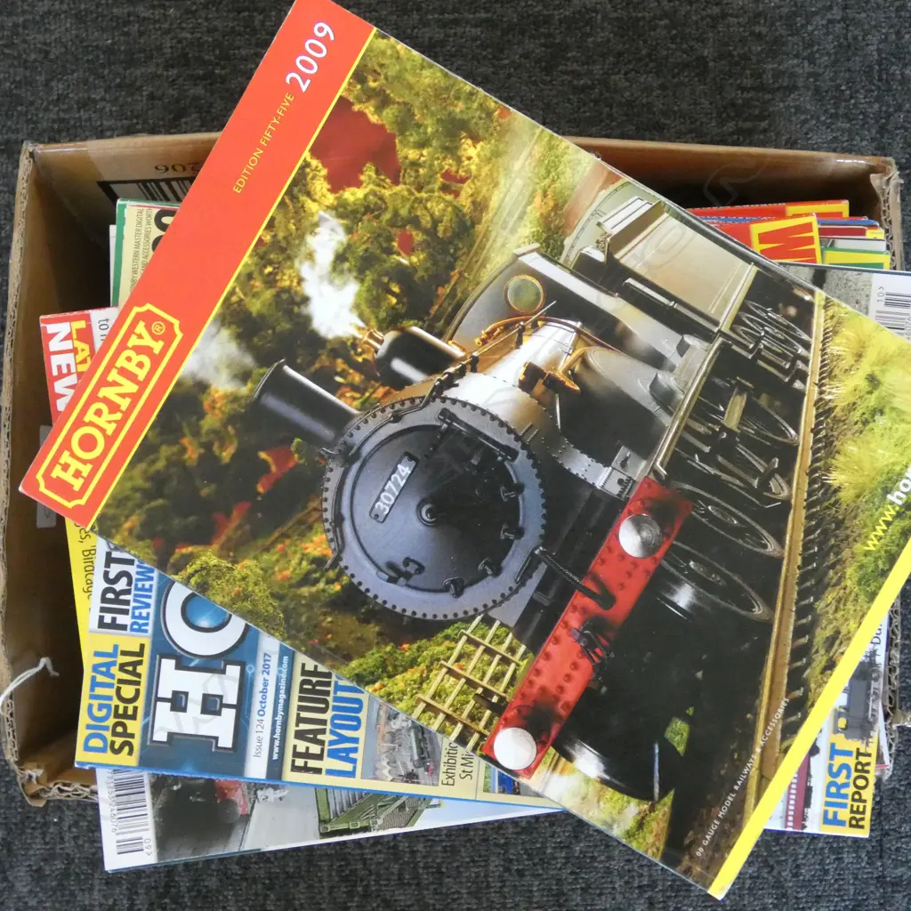 HORNBY MODEL RAILWAY MAGAZINE, 2016-17+ 2009 50th ED Image 1++