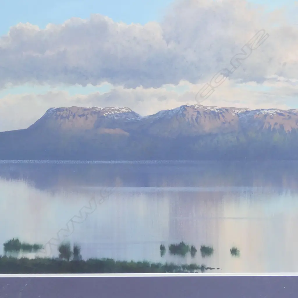 GRAHAM BRINSLEY, UNTITLED LANDSCAPE, OIL, 580x860mm Image 1++