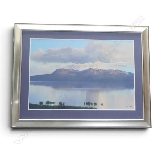 GRAHAM BRINSLEY, UNTITLED LANDSCAPE, OIL, 580x860mm