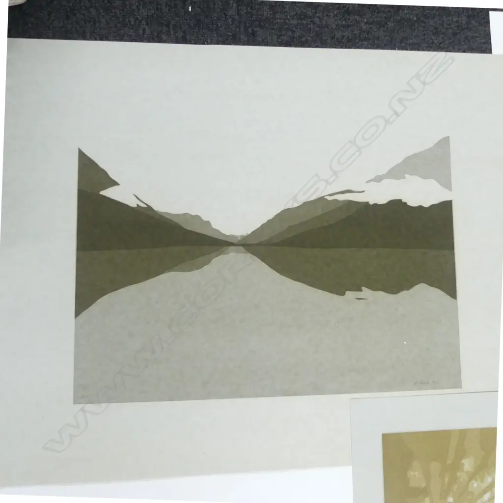 COLLECTION OF 5 NUMBERED SCREEN PRINTS SIGNED REBECCA DAWSON Image 1++