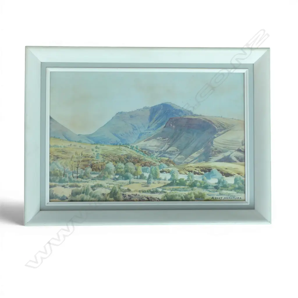 ALBERT NAMATJIRA, MOUNT HERMANNSBURG, PRINT, 260x400mm Image 1++