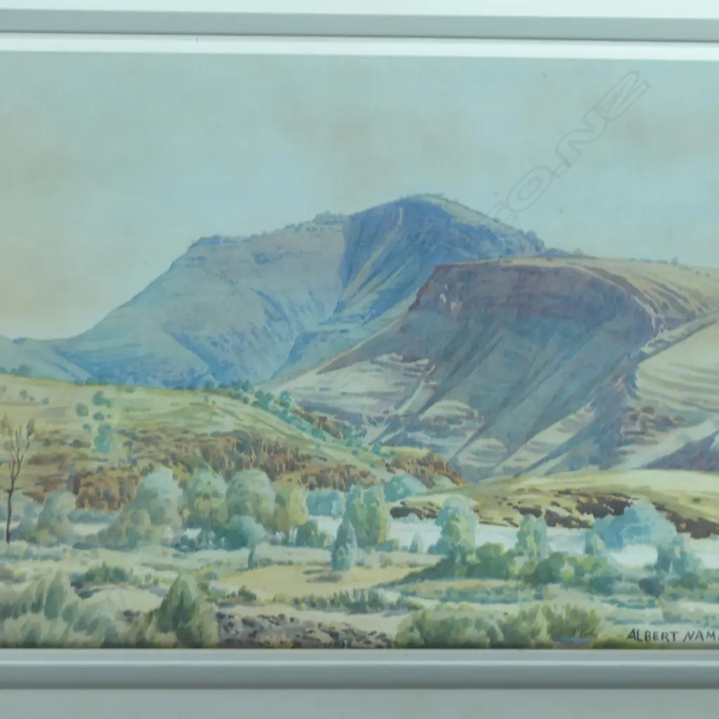 ALBERT NAMATJIRA, MOUNT HERMANNSBURG, PRINT, 260x400mm Image 1++