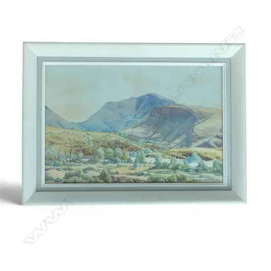 ALBERT NAMATJIRA, MOUNT HERMANNSBURG, PRINT, 260x400mm