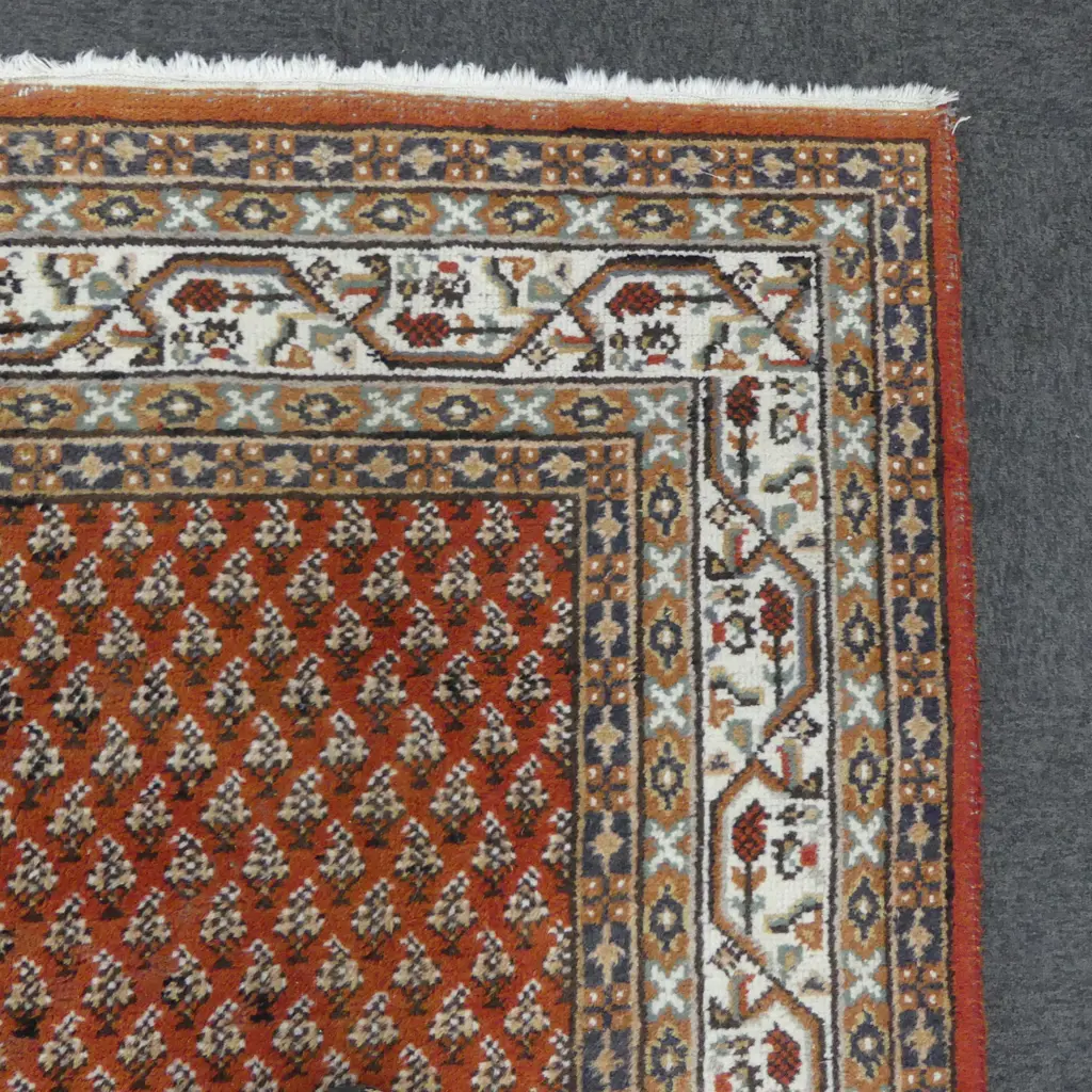 PERSIAN IRANIAN hand knotted RUG 2000 X 1000mm approx Image 1++