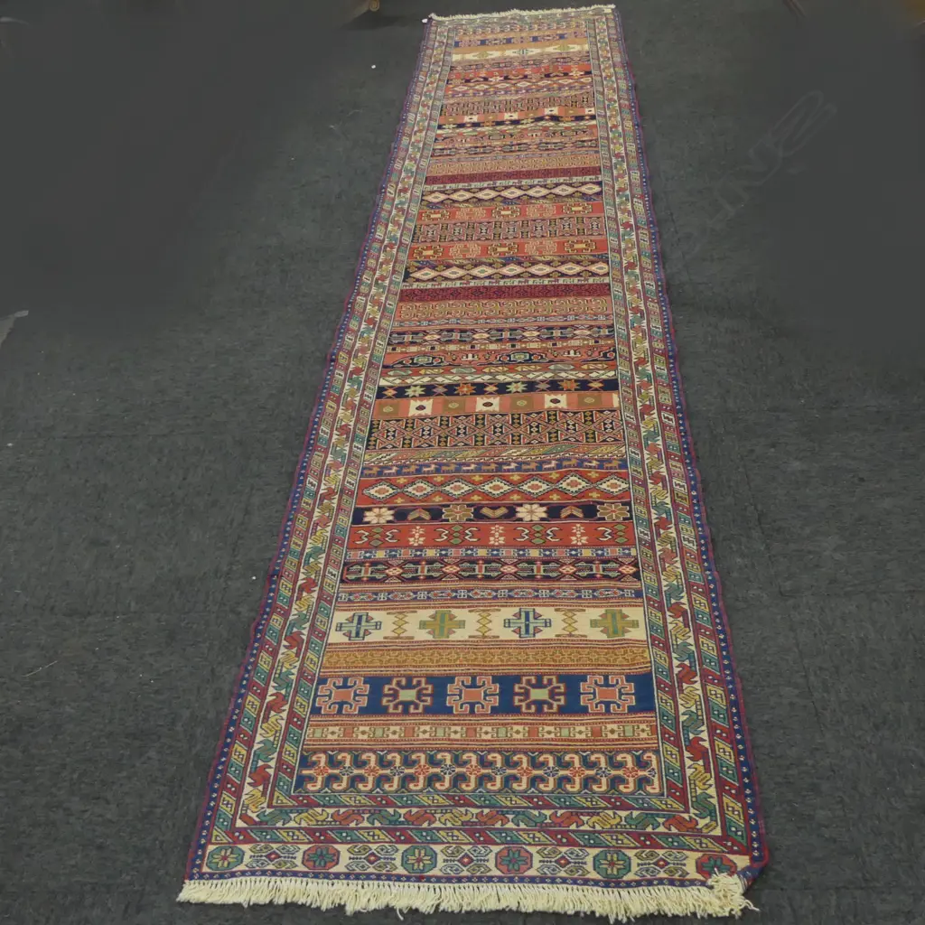SIRJAN SUZANI KILIM RUNNER 3300x800mm Image 1++