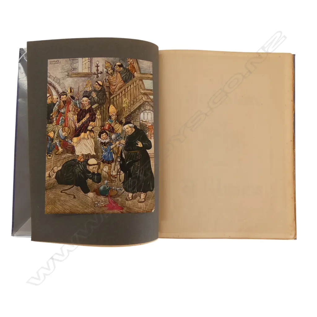 1913 FIRST ED 'The Jackdaw of Rheims' by Thomas Ingoldsby, 12 colour plates by Charles Folkard, pub. by Gay & Hancock Image 1++