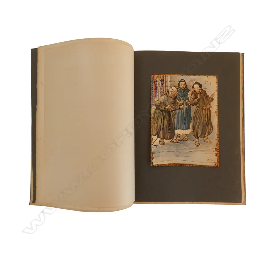 1913 FIRST ED 'The Jackdaw of Rheims' by Thomas Ingoldsby, 12 colour plates by Charles Folkard, pub. by Gay & Hancock Image 1++