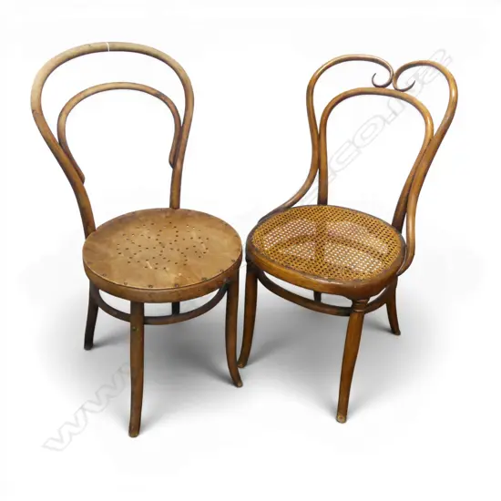 2 BENTWOOD CHAIRS