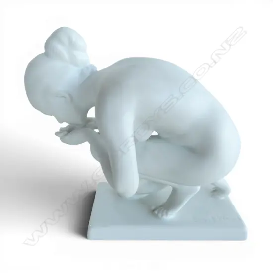 WHITE PORCELAIN ROSENTHAL FIGURE H.180mm