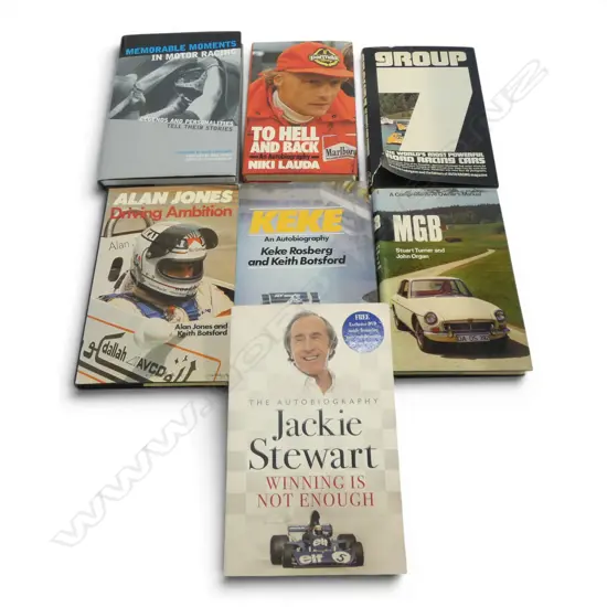 7 ASST. N.Z. RACING BOOKS