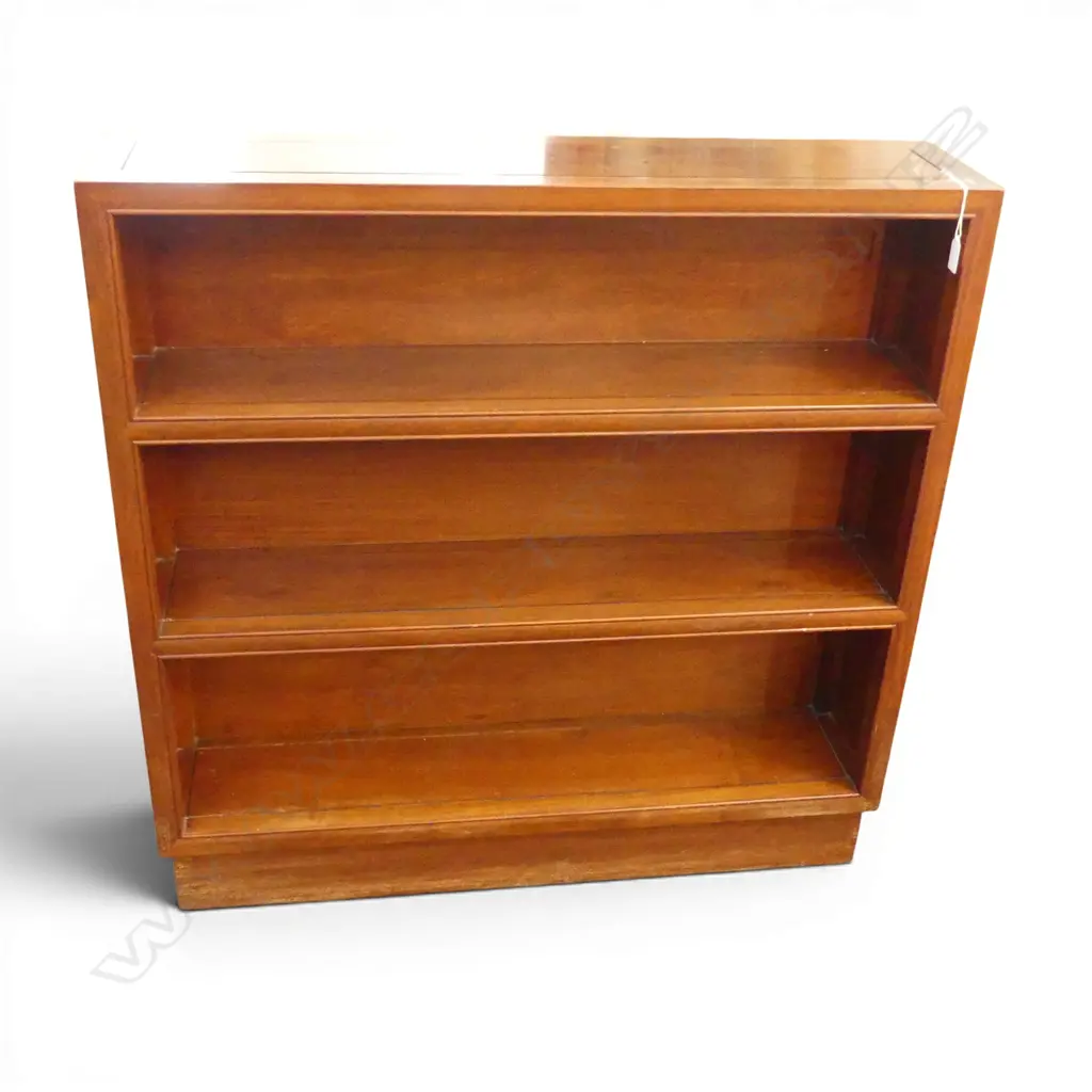 ORIENTAL HARDWOOD BOOKSHELF 915x205x915mm Image 1++