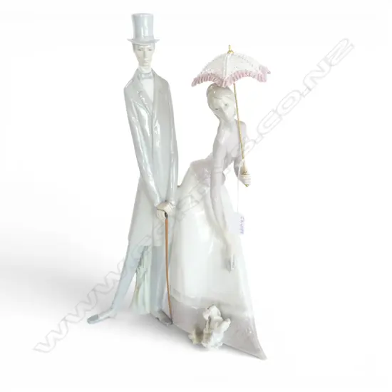 LG LLADRO COUPLE #4563 H.500mm