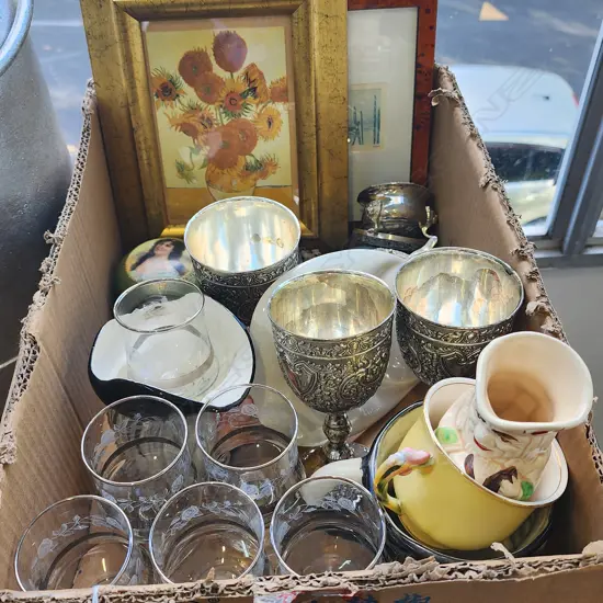 ASST. CHINA INCL. ROYAL DOULTON SAMPLER TEAPOT, EP ETC