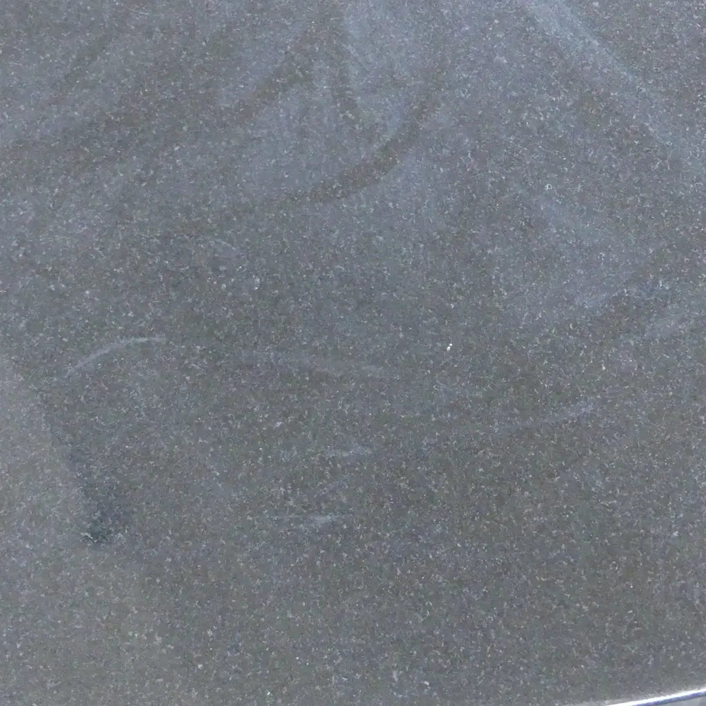 CONTEMPORARY SOUTH AFRICAN BLACK GRANITE DINING TABLE. Dia.1490mm Image 1++