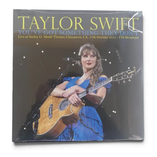 TAYLOR SWIFT LIVE LP; YOU'VE GOT THAT SOMETHING THEY DON'T 2012 factory sealed