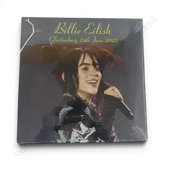BILLIE EILISH LIVE LP; GLASTONBURY 24th JUNE 2022 factory sealed