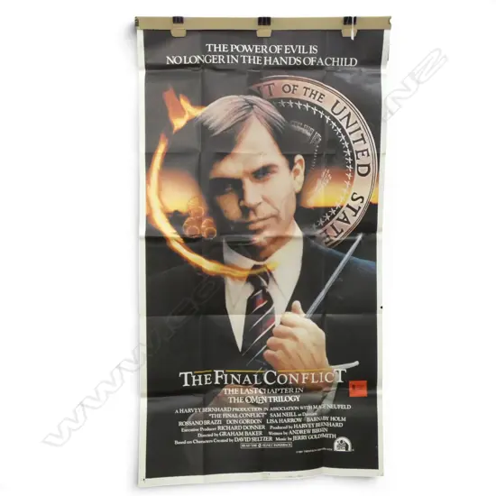SAM NEILL THE FINAL CONFLICT MOVIE POSTER 1920x1035mm